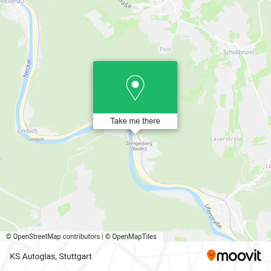 KS Autoglas map
