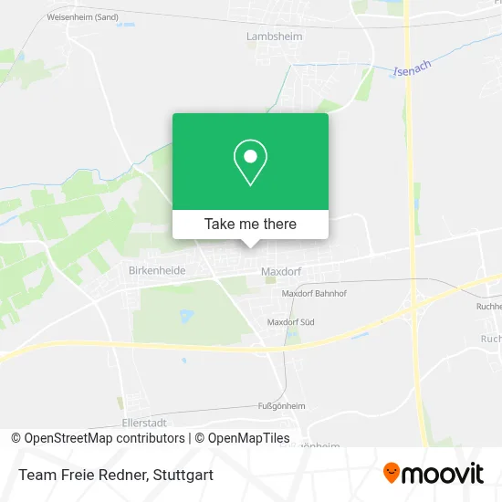 Team Freie Redner map