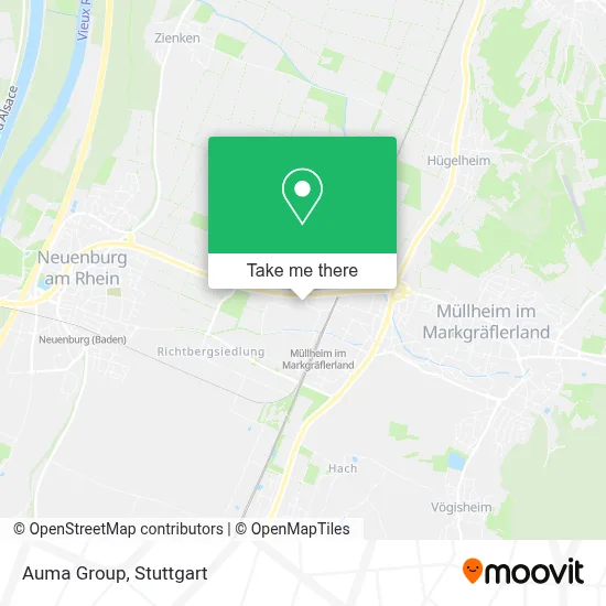 Auma Group map