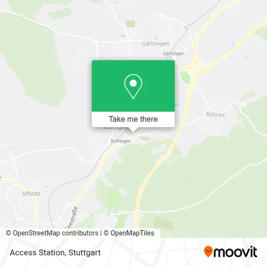 Access Station map