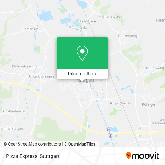 Pizza-Express map