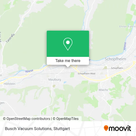 Busch Vacuum Solutions map