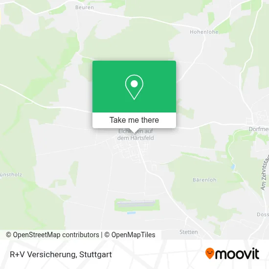 R+V Versicherung map