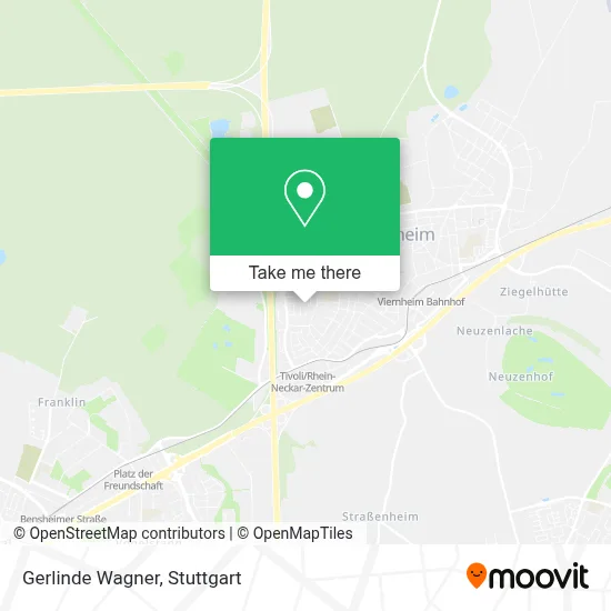 Gerlinde Wagner map