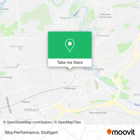 Bbq-Performance map
