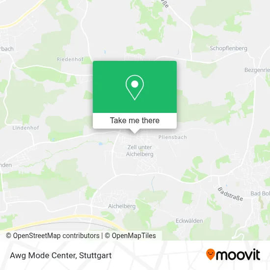 Awg Mode Center map