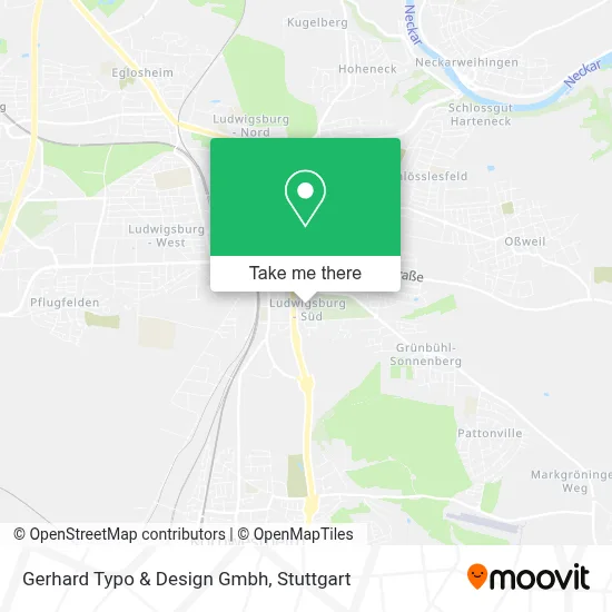 Gerhard Typo & Design Gmbh map