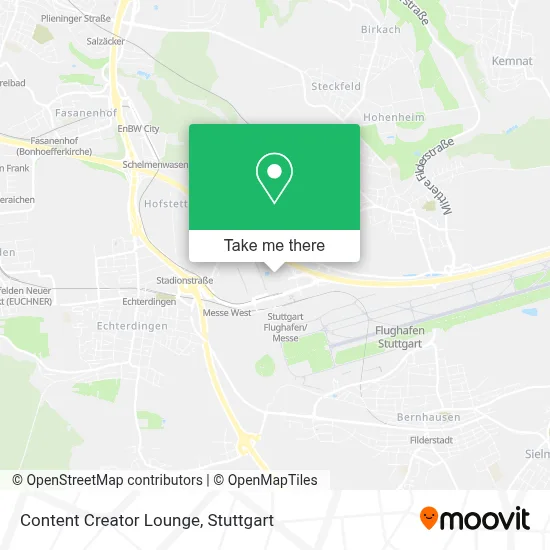 Content Creator Lounge map