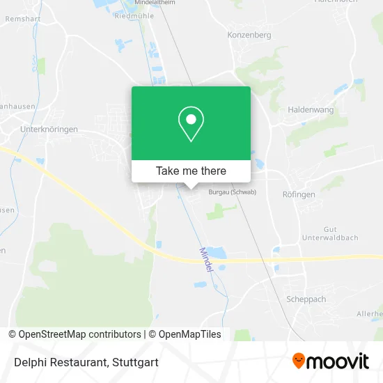 Restaurant Delphi map
