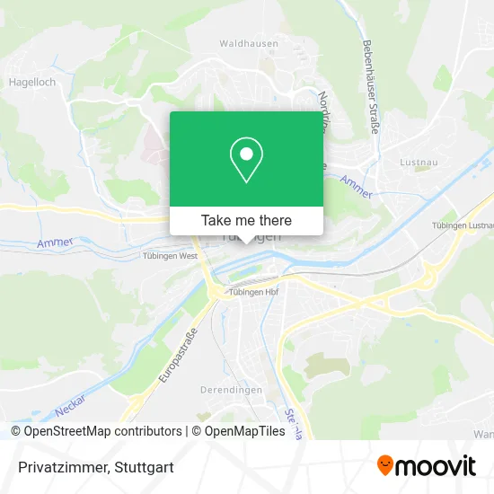 Privatzimmer map