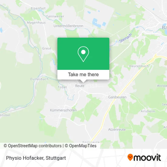 Physio Hofacker map