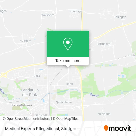 Medical Experts Pflegedienst map