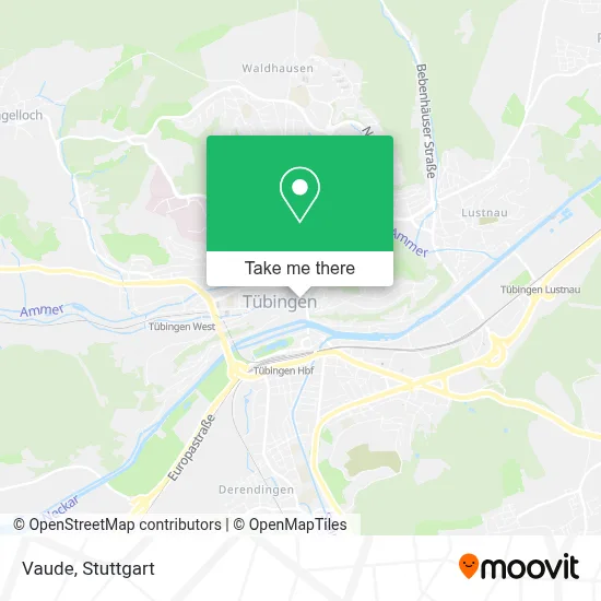 Vaude map