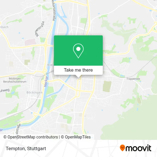 Tempton map
