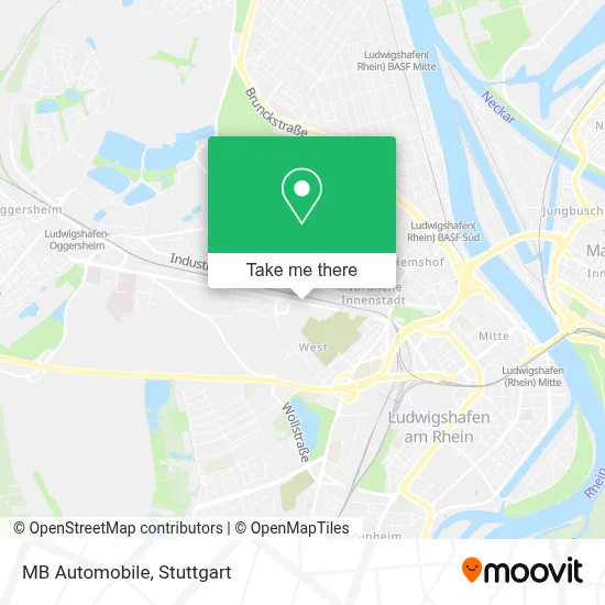 MB Automobile map