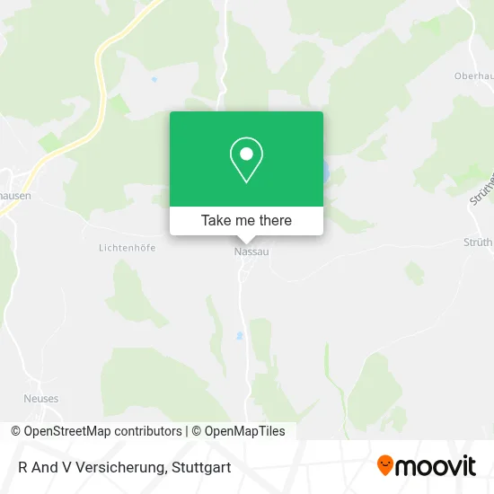 R And V Versicherung map