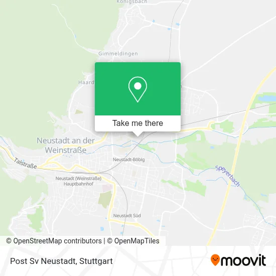 Post Sv Neustadt map