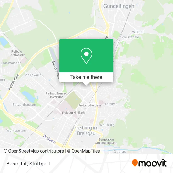 Basic-Fit map