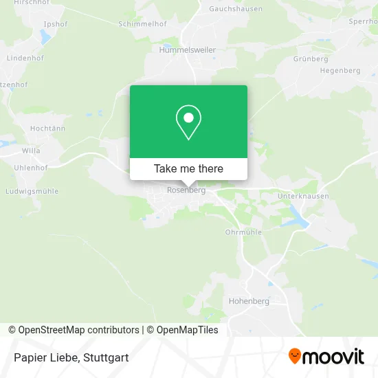 Papier Liebe map