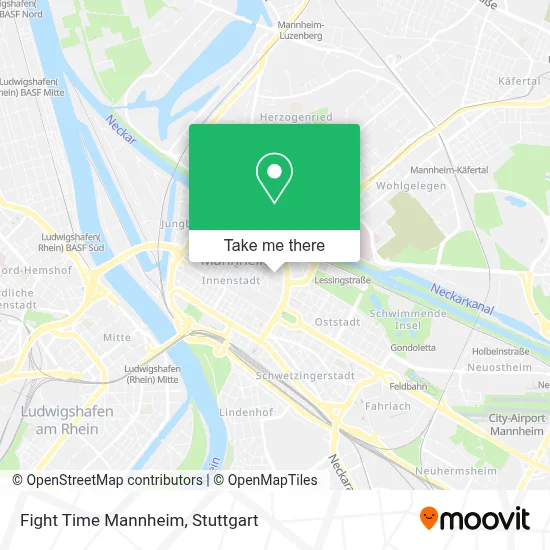 Fight Time Mannheim map