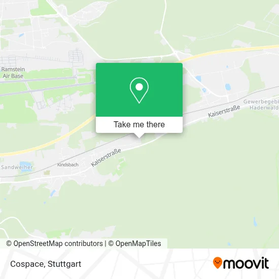 Cospace map
