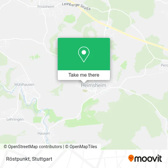 Röstpunkt map