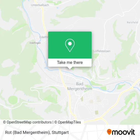 Rot (Bad Mergentheim) map