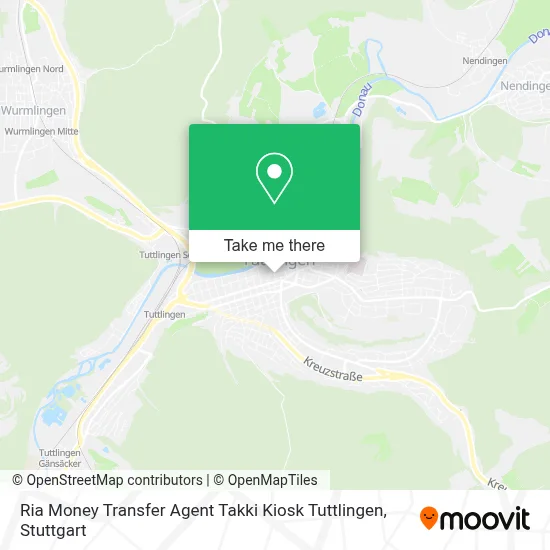 Ria Money Transfer Agent Takki Kiosk Tuttlingen map