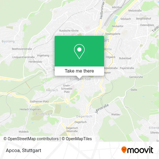 Apcoa map