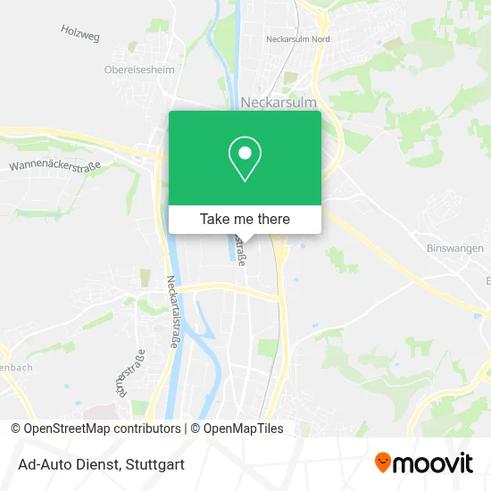 Ad-Auto Dienst map