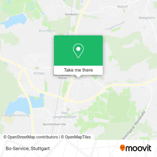 Bo-Service map