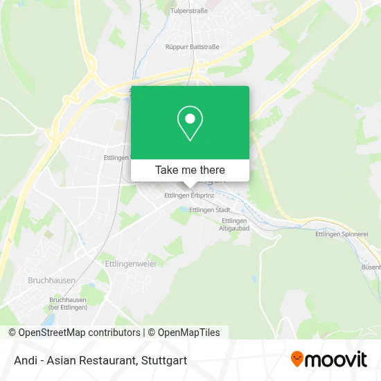 Andi - Asian Restaurant map