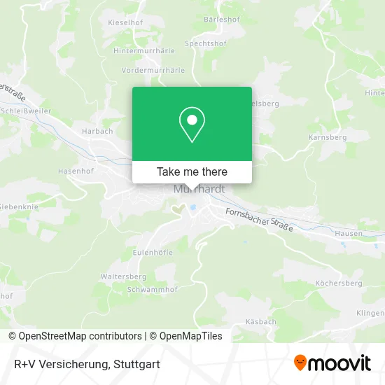 R+V Versicherung map
