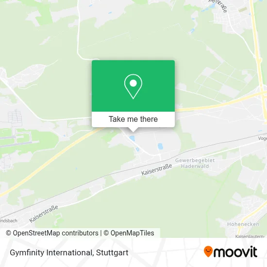 Gymfinity International map