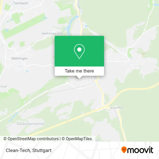 Clean-Tech map