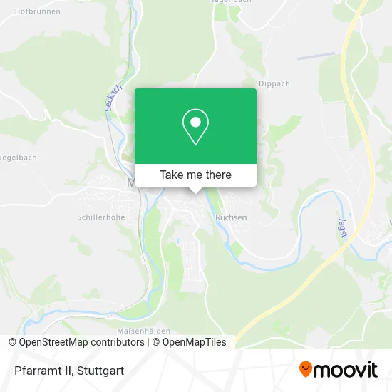 Pfarramt II map