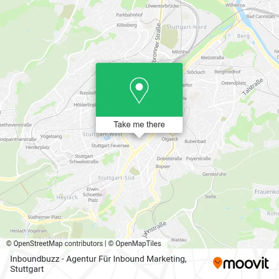 Inboundbuzz - Agentur Für Inbound Marketing map