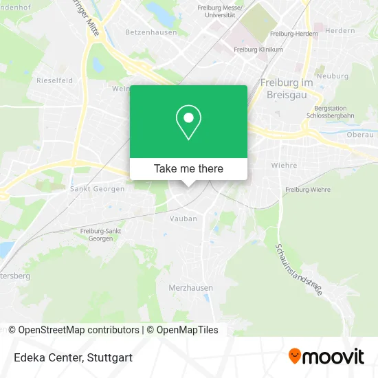Edeka Center map