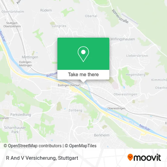 R And V Versicherung map