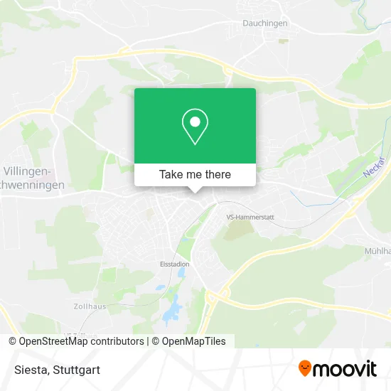 Siesta map