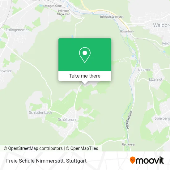 Freie Schule Nimmersatt map