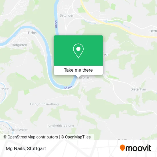 Mg Nails map