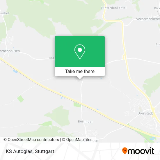 KS Autoglas map