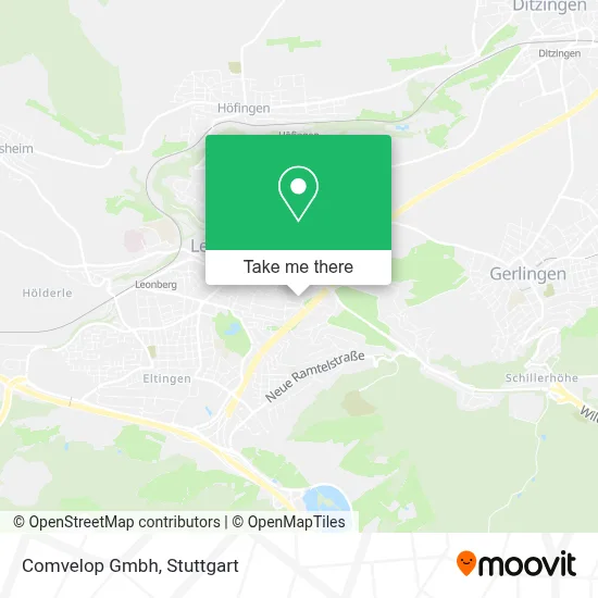 Comvelop Gmbh map