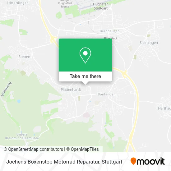 Jochens Boxenstop Motorrad Reparatur map