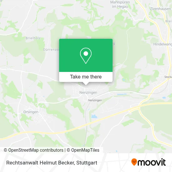 Rechtsanwalt Helmut Becker map