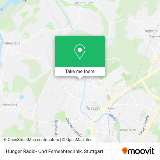 Hunger Radio- Und Fernsehtechnik map