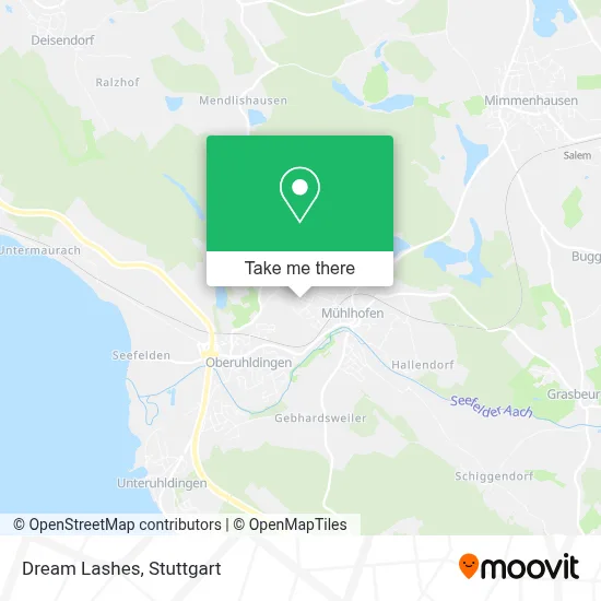 Dream Lashes map