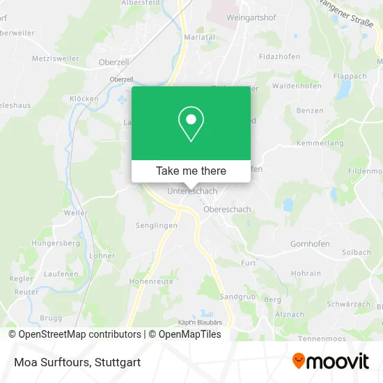 Moa Surftours map