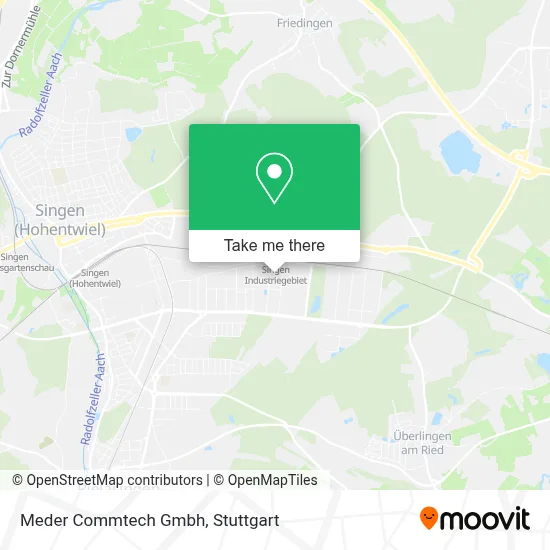 Meder Commtech Gmbh map